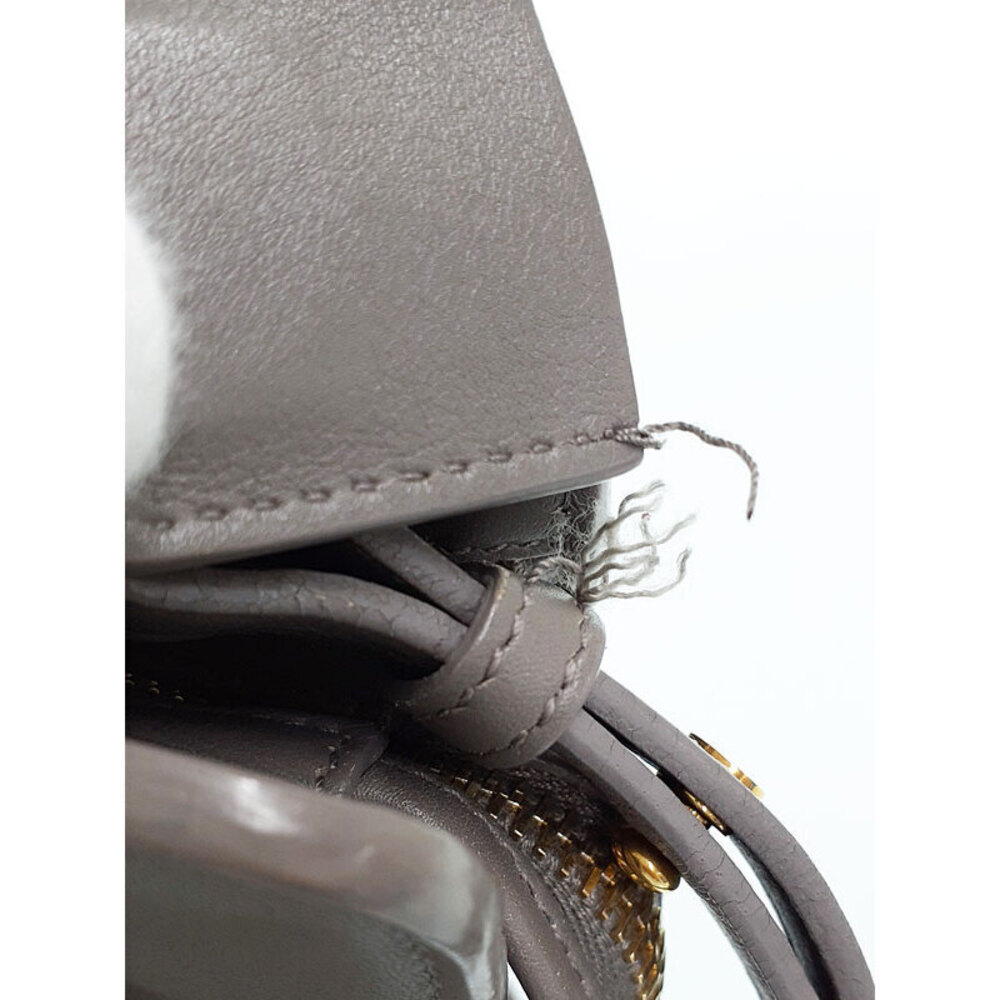 SAINT LAURENT PARIS Cabas 2WAY Leather Handbag - Picture 6 of 9